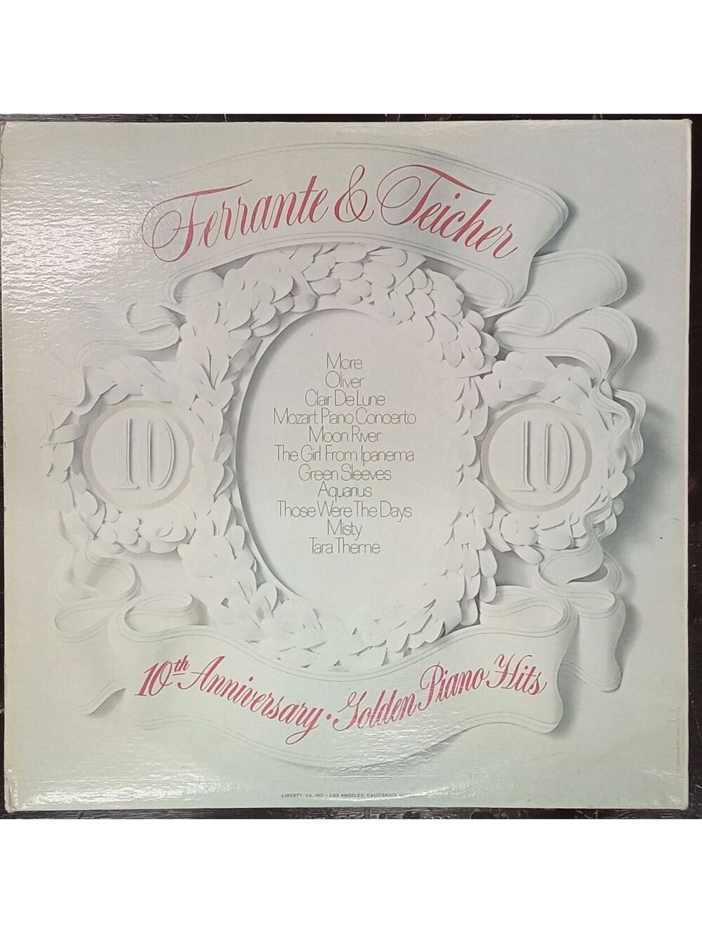 Vintage Vinyl Record Ferrante & Teicher 10th Anniversary Very Good Condition